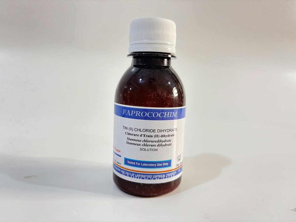 ( Réf : 053 ) CHLORURE D'ETAIN EN SOLUTION  125ML