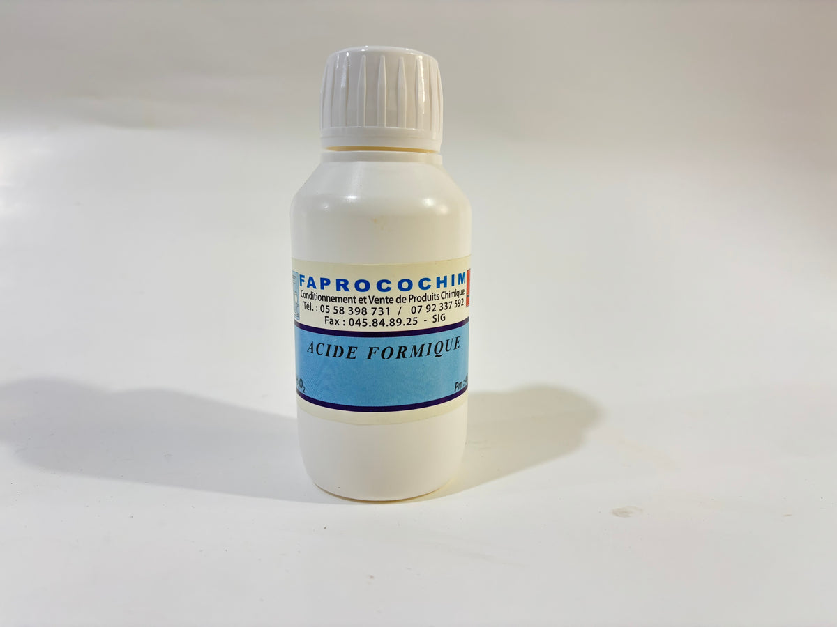 ( Réf : 008 ) ACIDE FORMIQUE (METHANOÏQUE) 85%  PA 125 ML