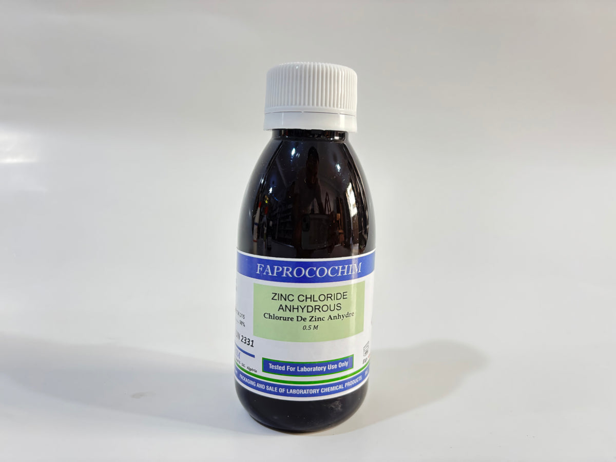 ( Réf : 051 )  CHLORURE DE ZINC EN SOLUTION  125 ML