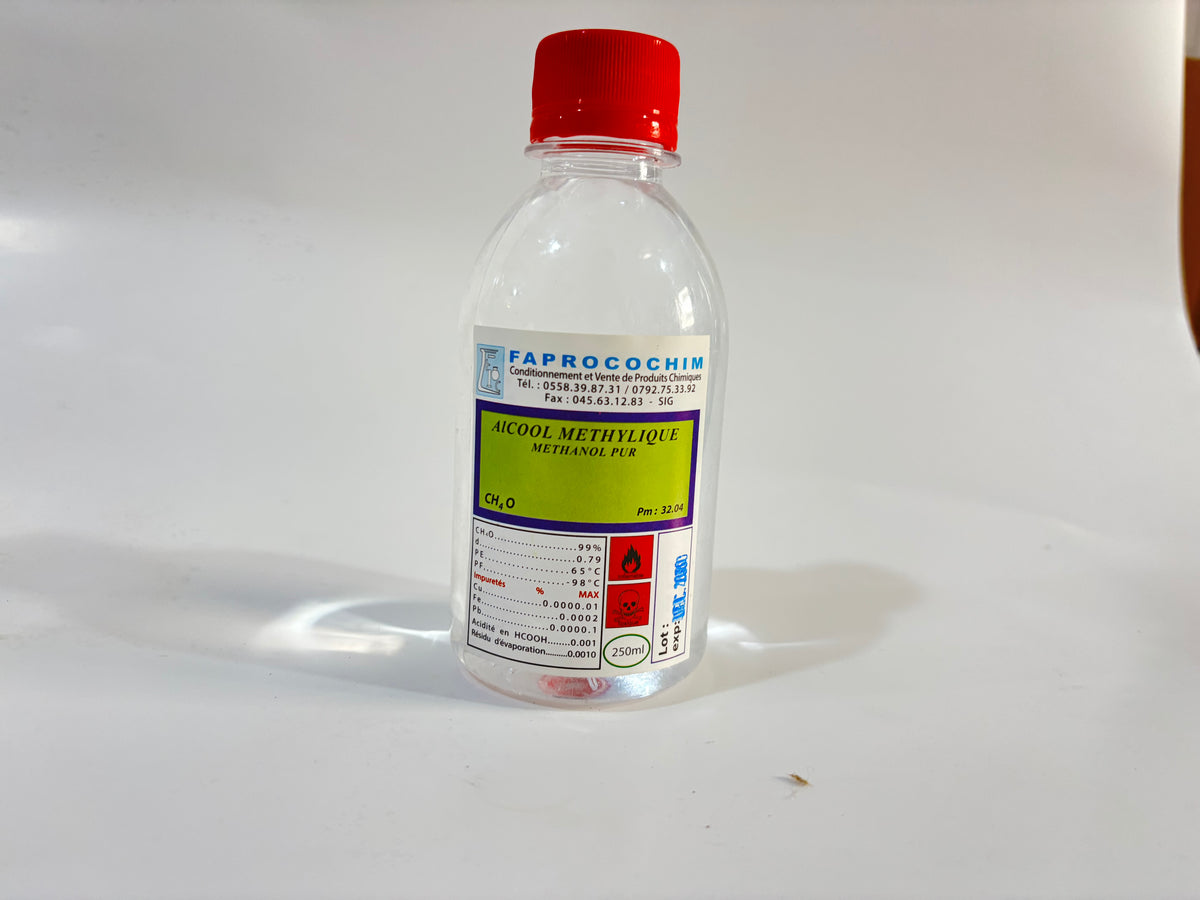 ( Réf : 103 ) METHANOL ( Alcool Methylique ) 250 ml