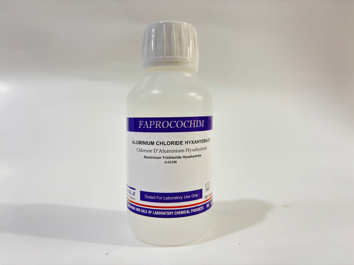 ( Réf : 037 ) CHLORURE D'ALUMINIUM SOLUTION 125ML